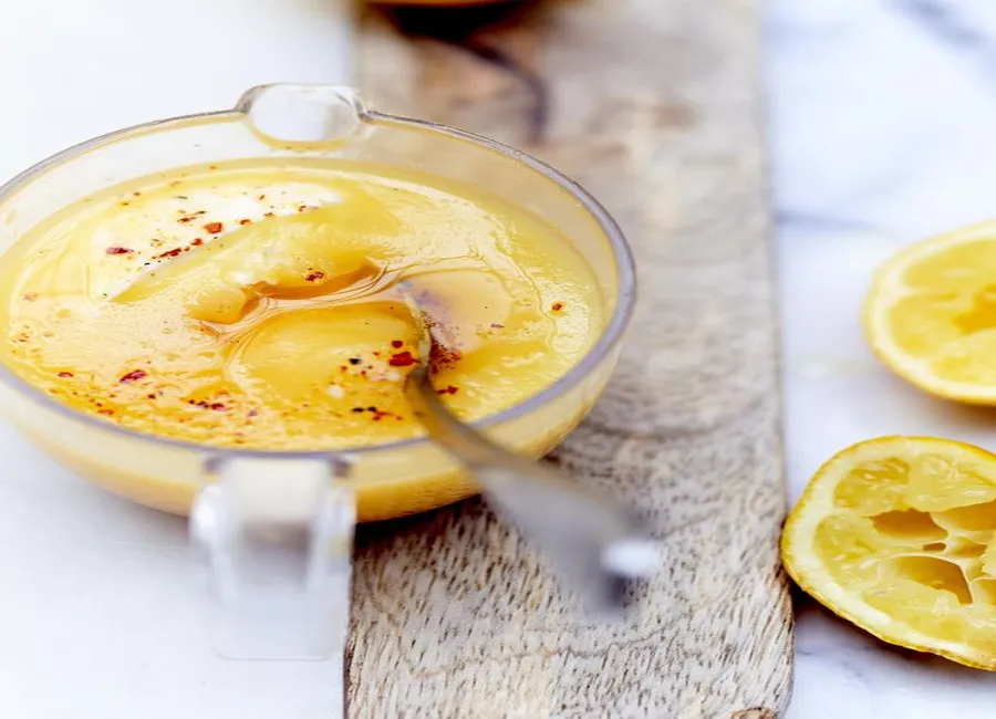 Beurre citron, tabasco et paprika
