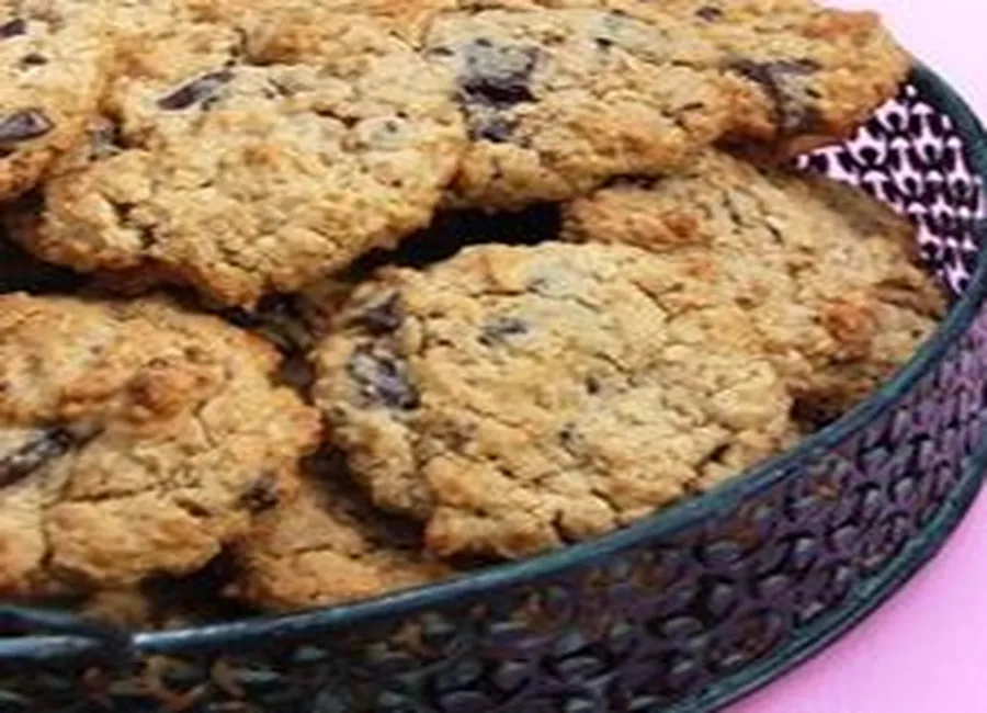 Biscuits à l'avoine, beurre d'arachides et chocolat