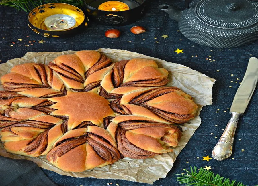 Brioche flocon de neige» vegan