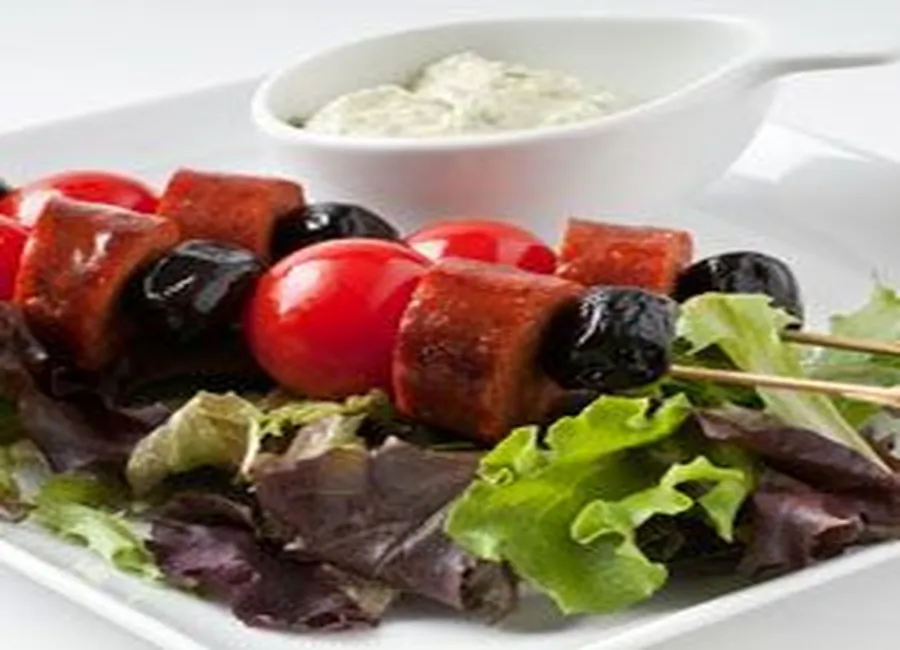 Brochette de chorizo à litalienne