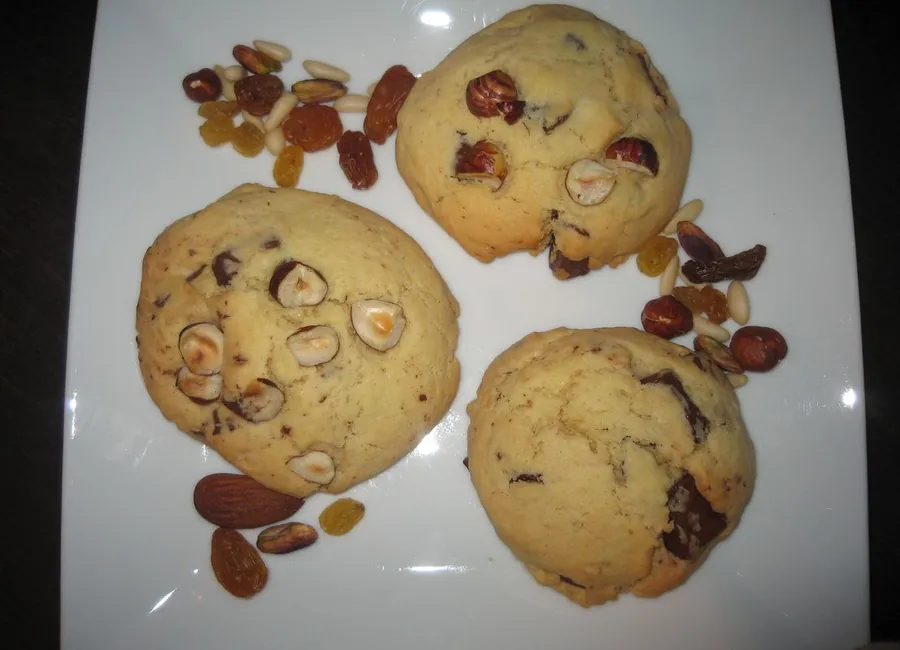 Cookies choco mendiants