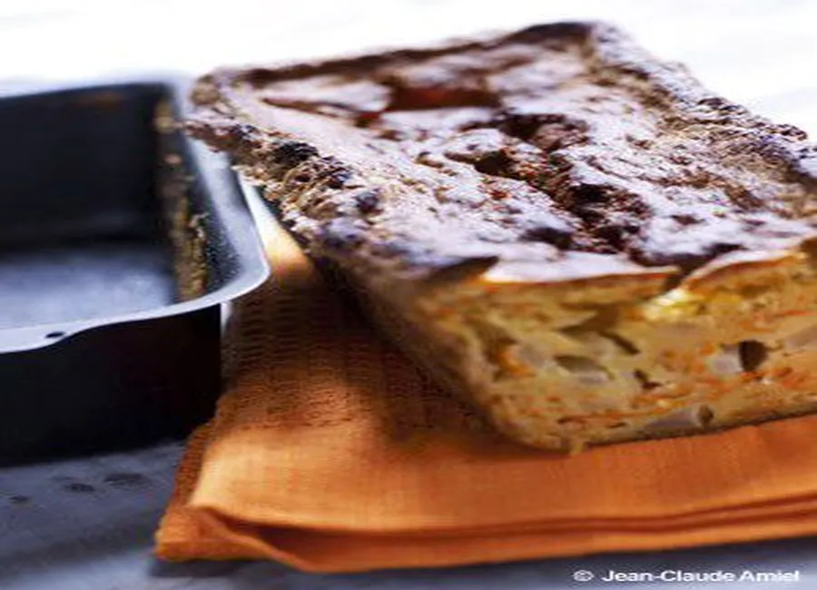 Cake sucrine et poires