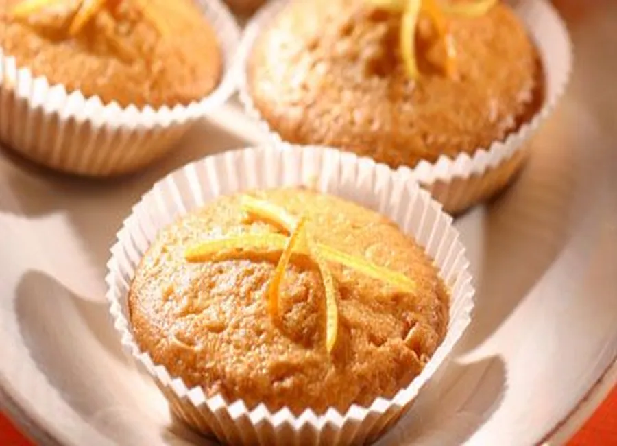Cakes aux zestes d'orange