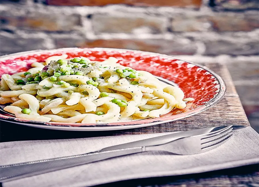 Carbonara aux petits pois