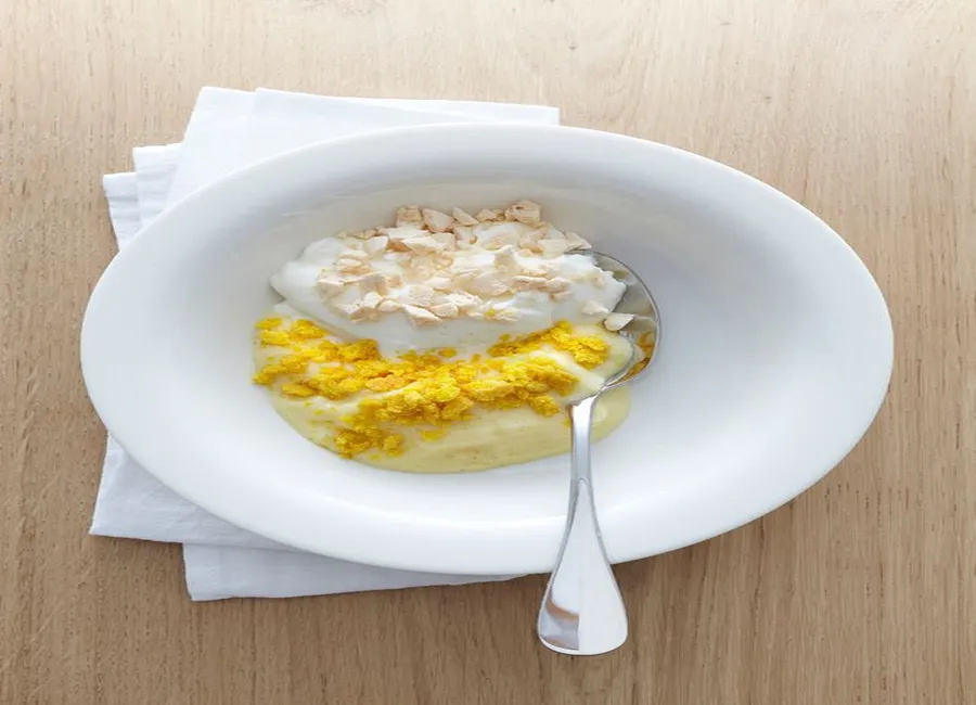 Carotte, orange et fromage blanc