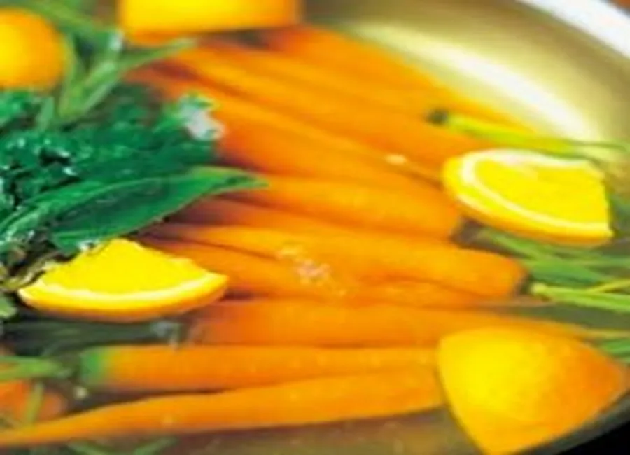 Carottes au beurre de thym, cumin et orange