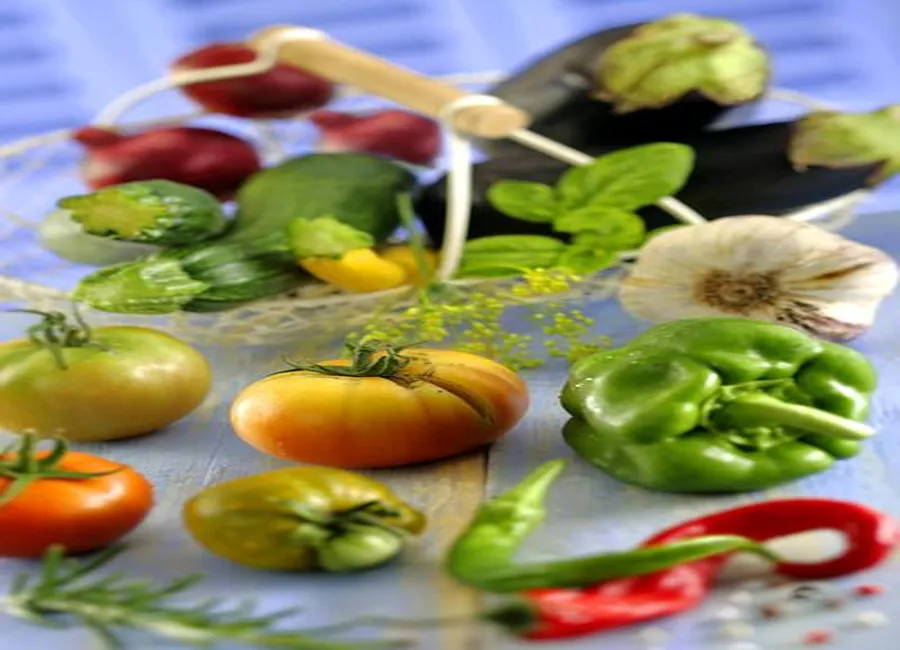 Carpaccio de légumes aux aromates
