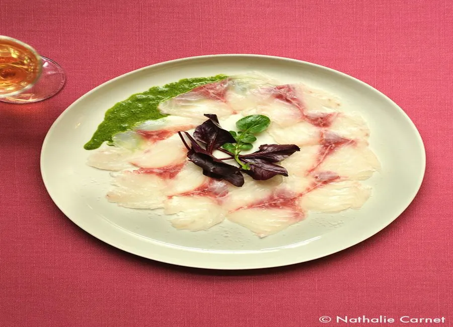 Carpaccio de poisson