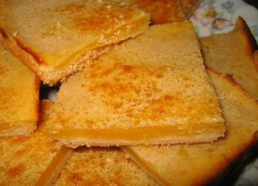 Carrés au citron