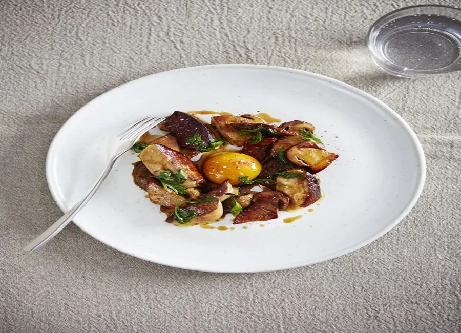 Cèpes et foie gras comme chez amaïa