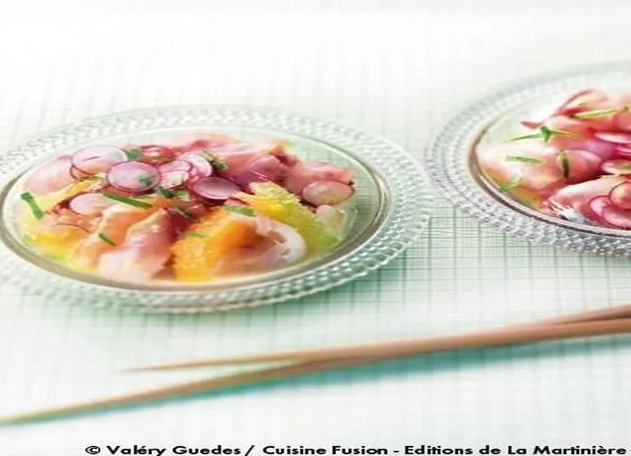Ceviche de dorade aux agrumes