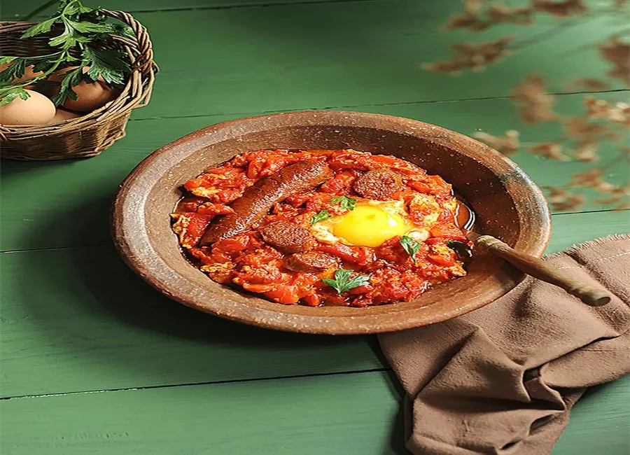 Chachouka au chorizo