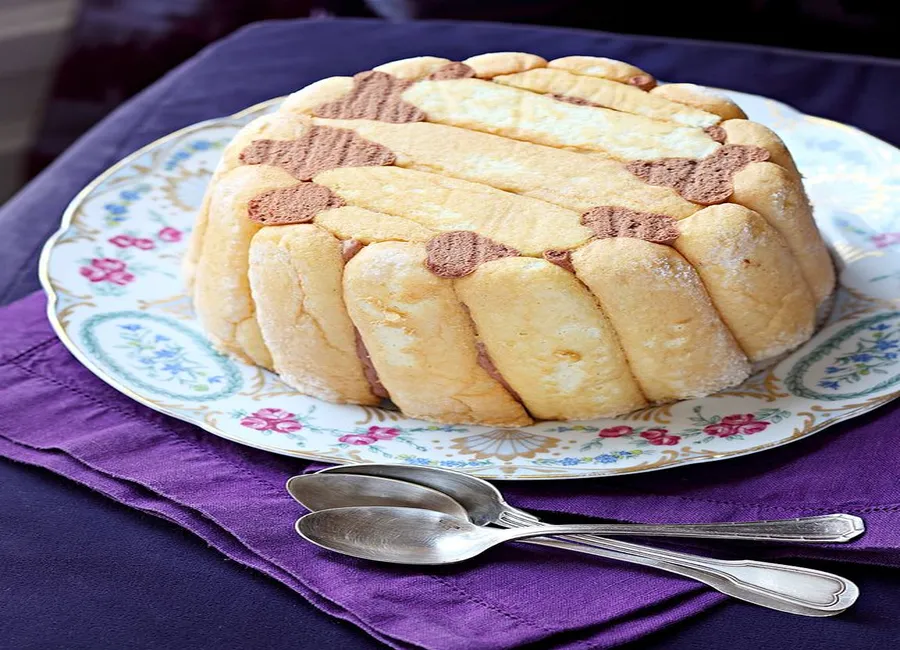 Charlotte au chocolat d'hélène darroze