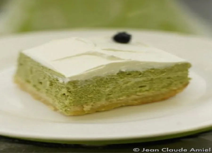 Cheesecake au matcha