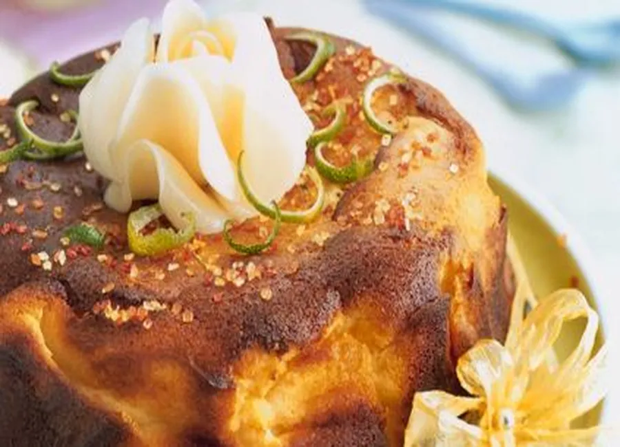 Cheesecake aux crêpes dentelle