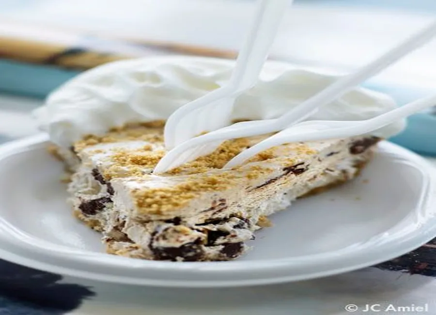 Cheesecake beurre de cacahuète et chocolat