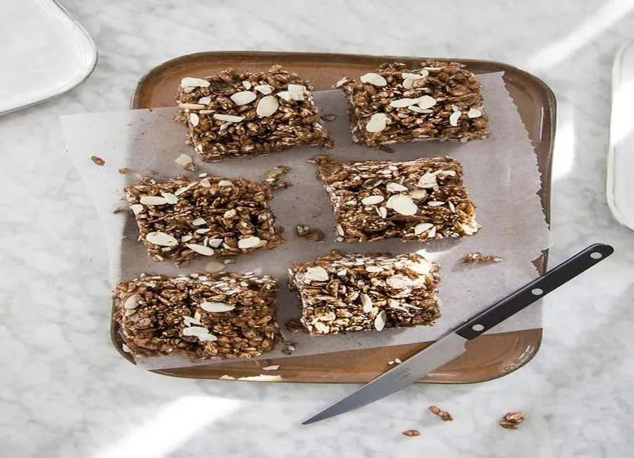 Choco-tahini au riz soufflé