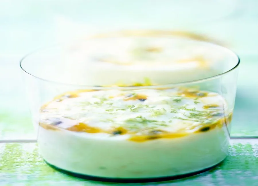 Chocolat blanc, fruits de la passion