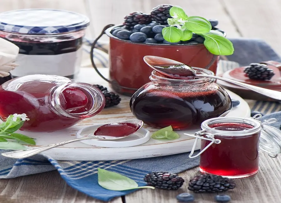 Confiture de cerises simple
