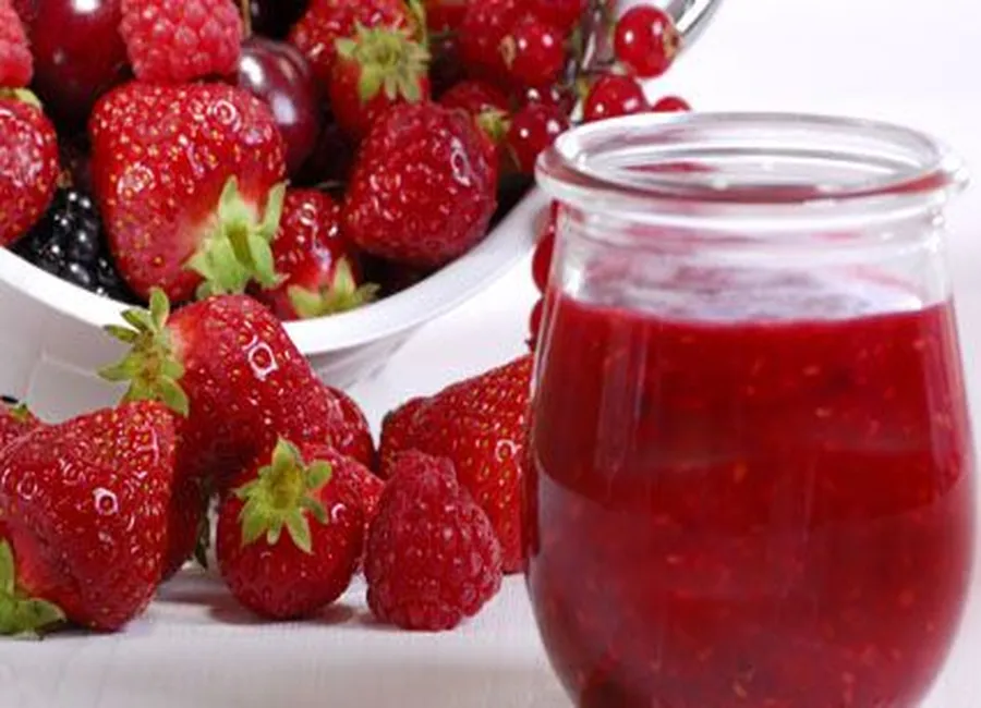 Confiture de fraises au citron