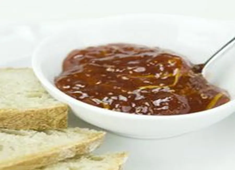 Confiture de framboises à lorange
