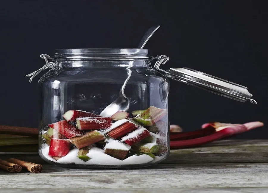 Confiture de rhubarbe thermomix