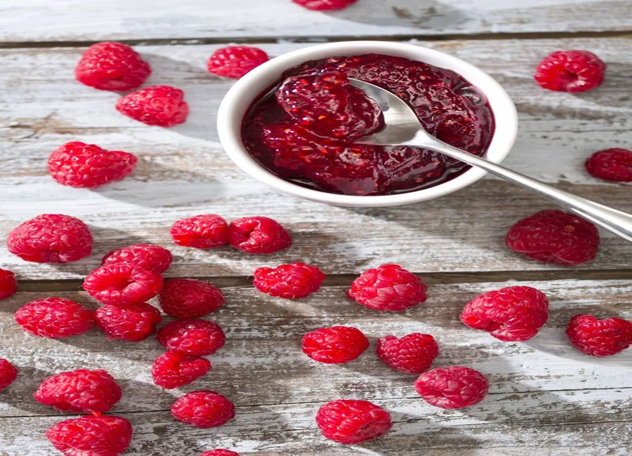 Confiture de framboises thermomix