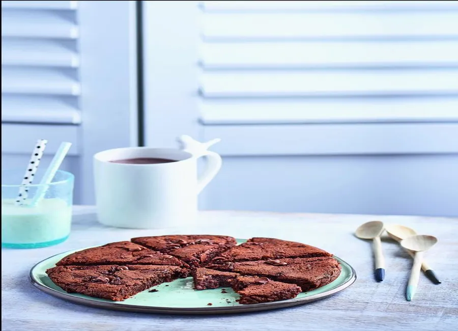 Cookie fondant aux deux chocolats sans four