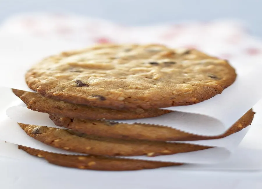 Cookies au beurre de cacahuètes et aux pépites de chocolat