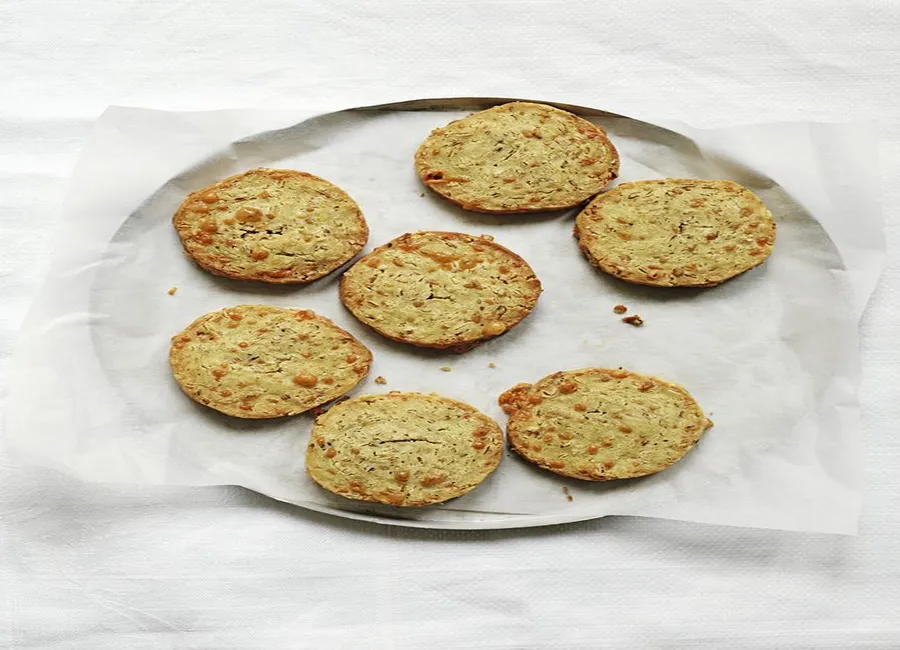 Cookies au bleu de trish deseine