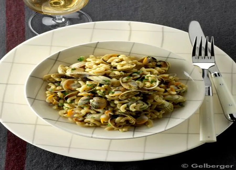 Coquillettes aux coques