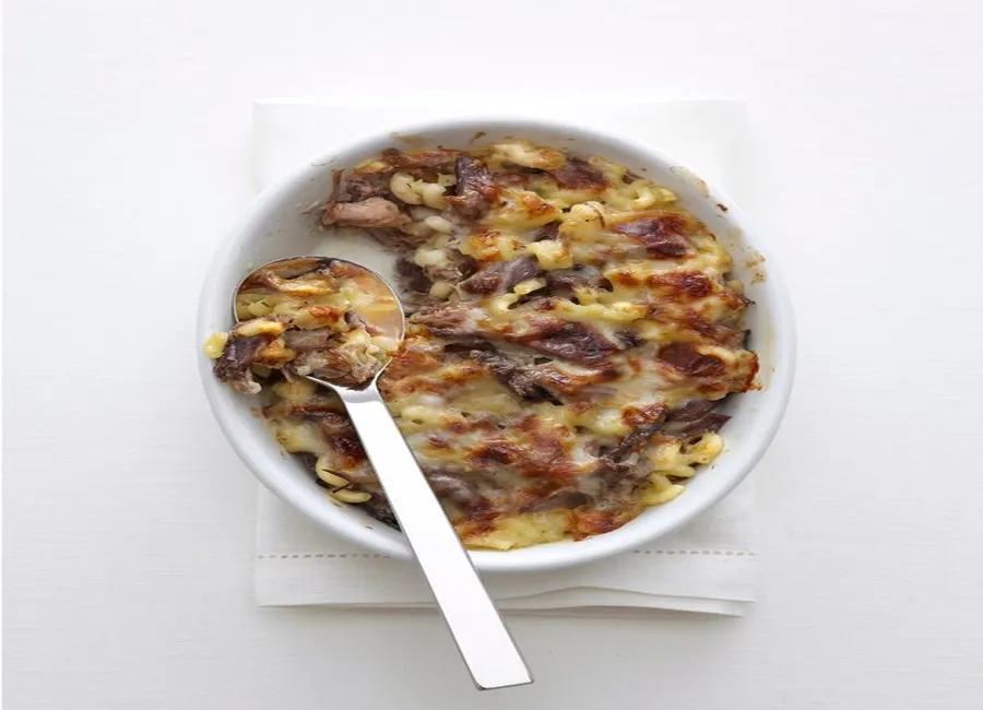 Coquillettes gratinées