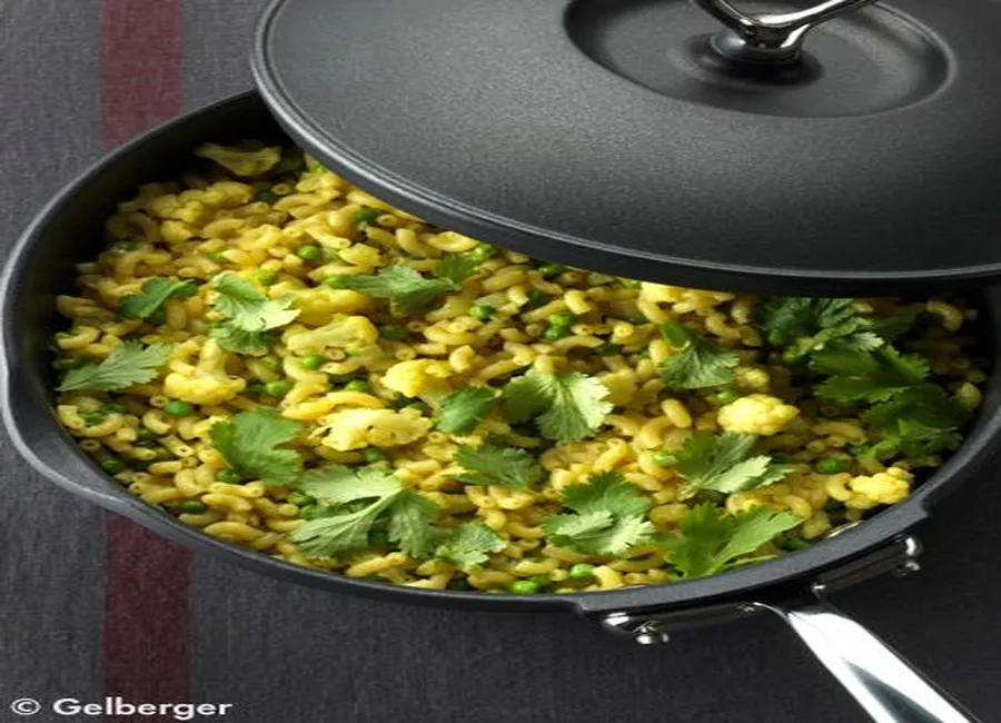 Coquillettes-zotto au curry