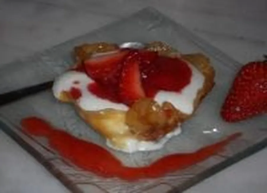 Corolle de mousse aux fraises