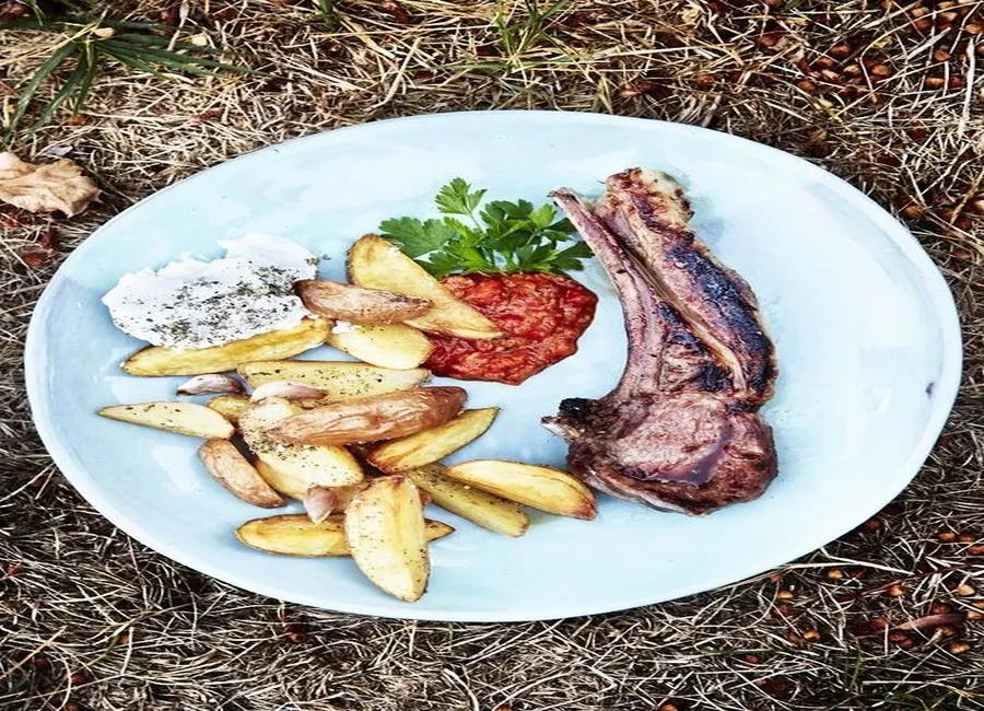 Côtelettes d'agneau grillées libanaises