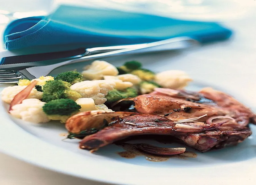 Côtes de porc au vinaigre