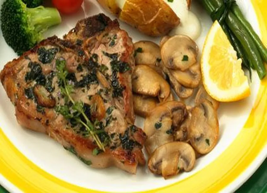 Cotes de veau en papillote