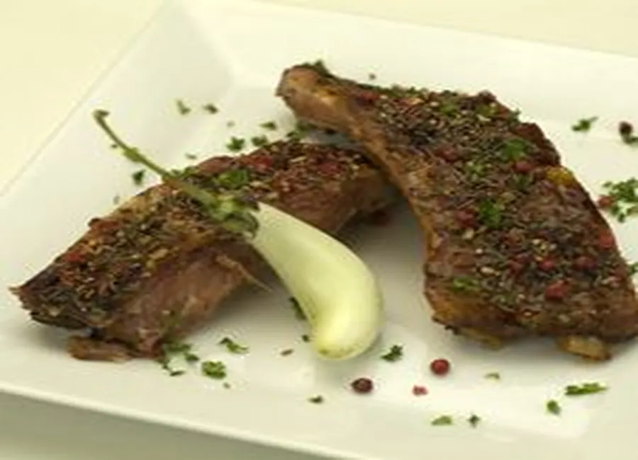 Côtes levées au miel en croute dépices