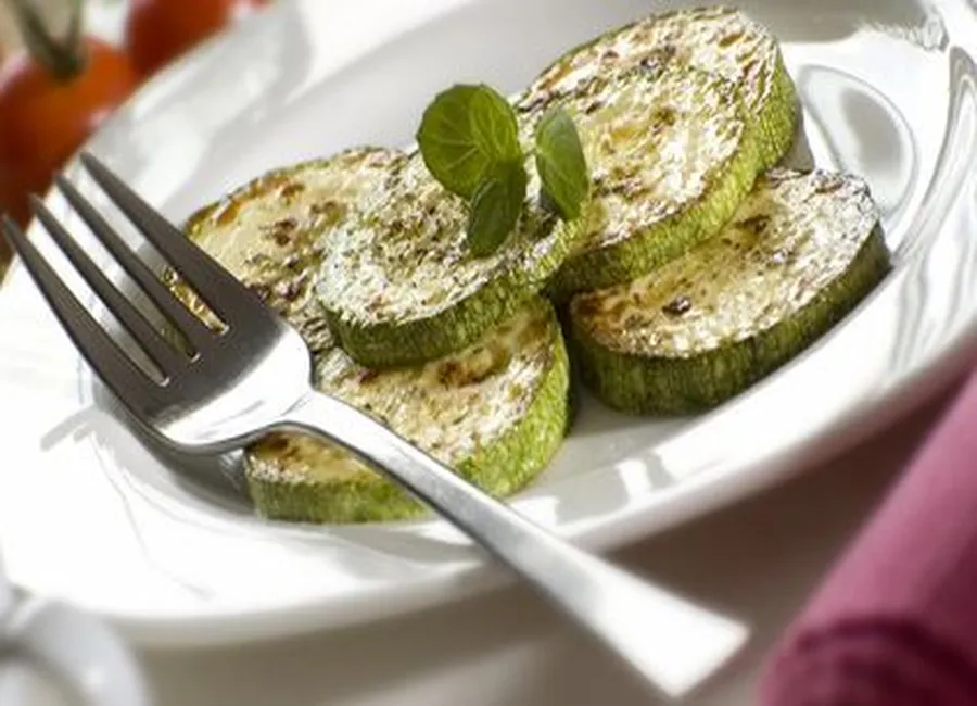 Courgettes au barbecue