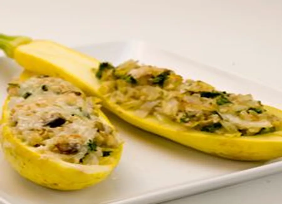 Courgettes farcies à la provençale