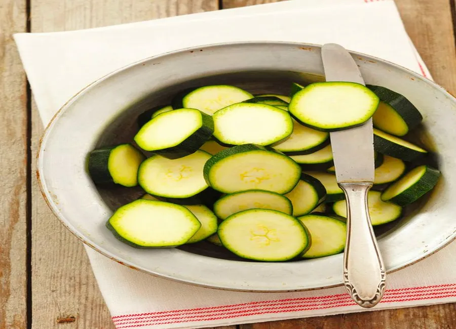 Courgettes vapeur thermomix