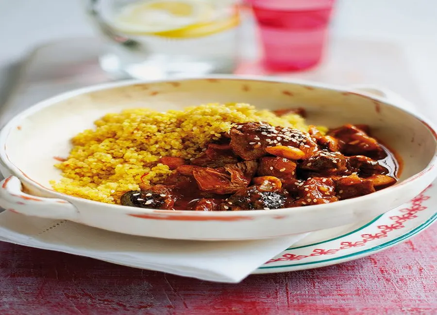 Couscous de noël à l'agneau