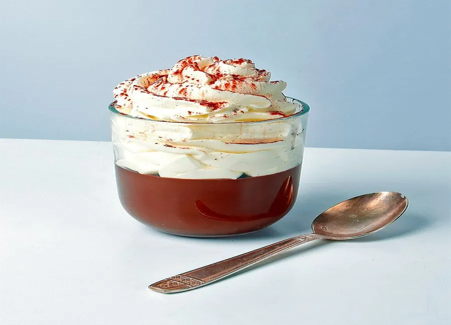 Crème au chocolat liégeois