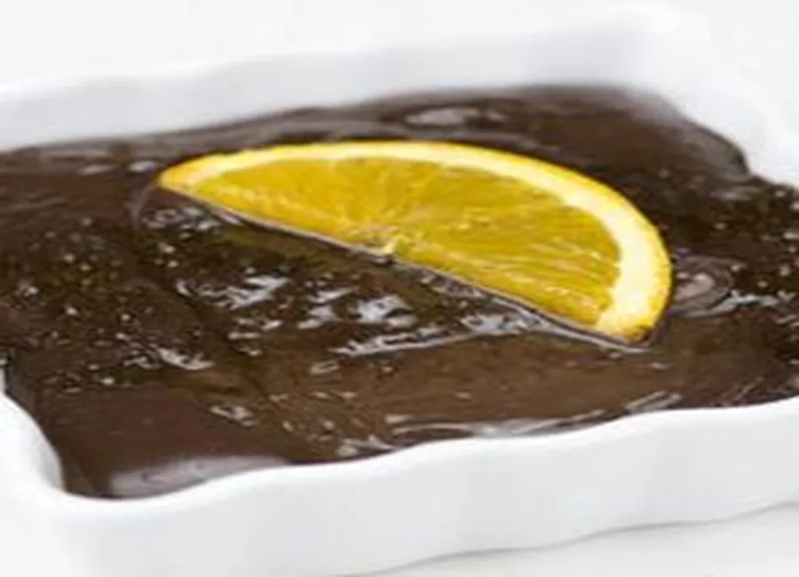 Crème brûlée au cacao et à lorange