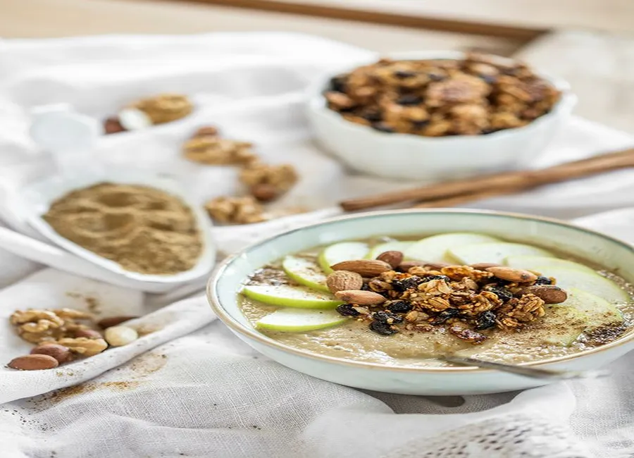 Crème budwig millet-pistache