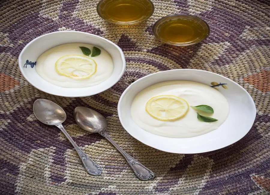 Crème de citron et fromage frais