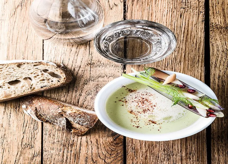 Crème de fenouil, coquillages
