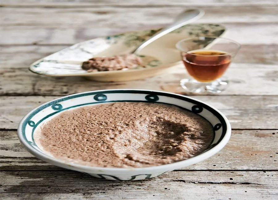 Crème dessert aux noix