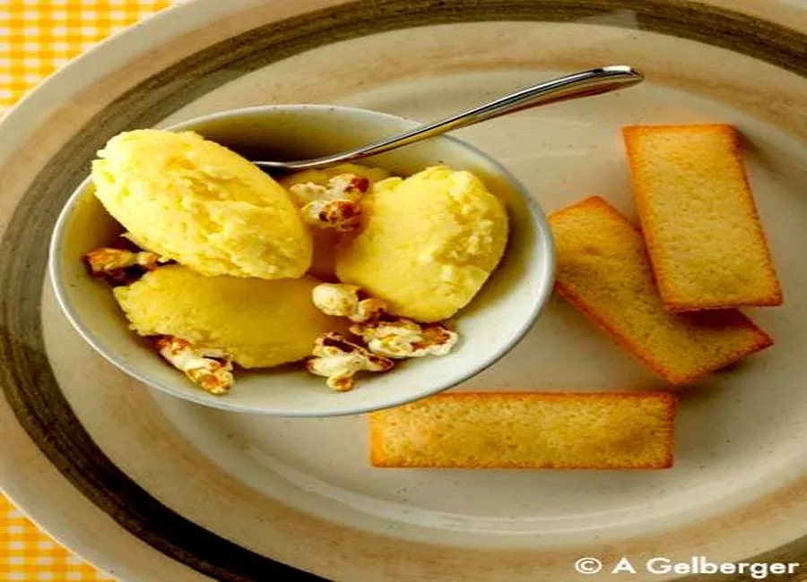 Crème glacée au maïs