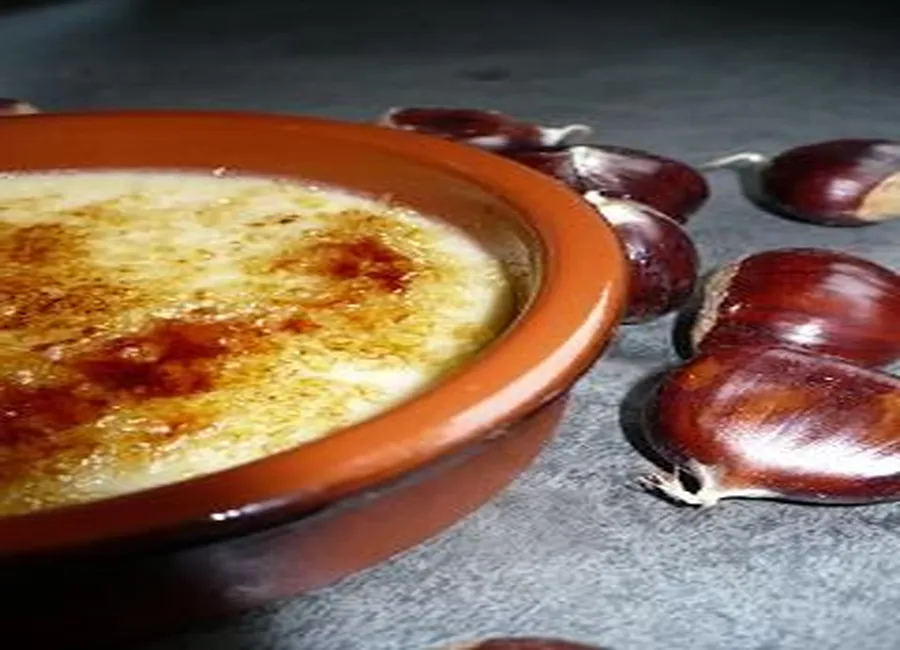 Crèmes brûlées à la châtaigne